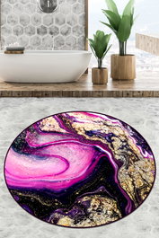 Mijölnir Pastry Djt Alfombrilla de baño Multicolor 100 cm